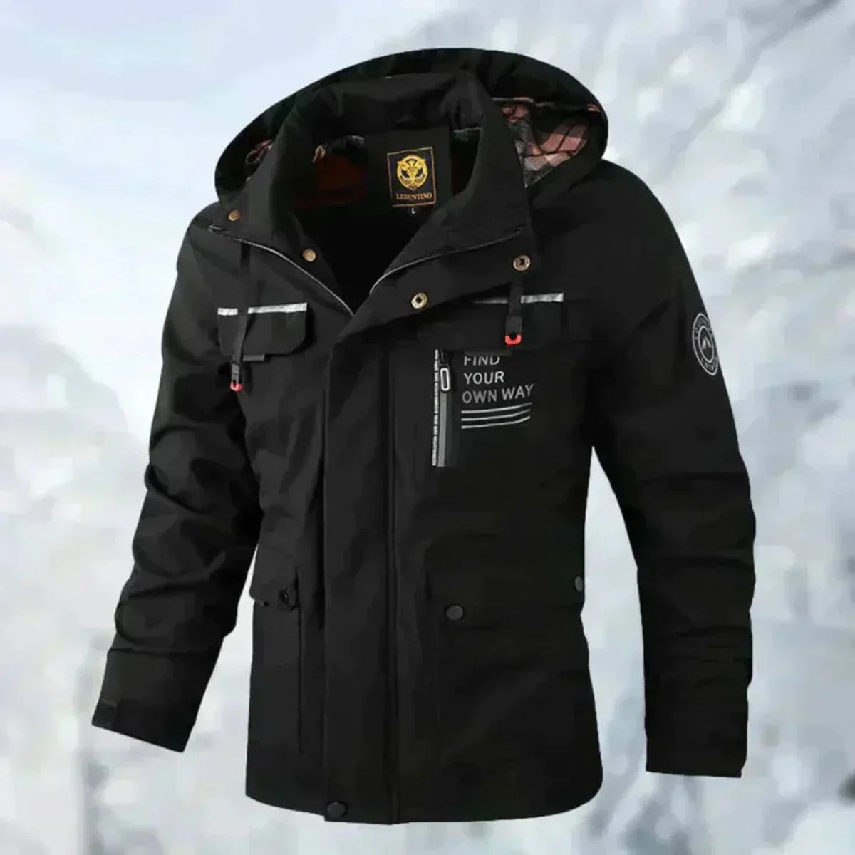 Xanthe Men's Jacket – Cozy Waterproof & Windbreaker Jacket for Fall/Winter