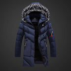 Vaughn Men's Winter Coat – Cozy Insulation, Water-Repellent Fabric & Adjustable Hood