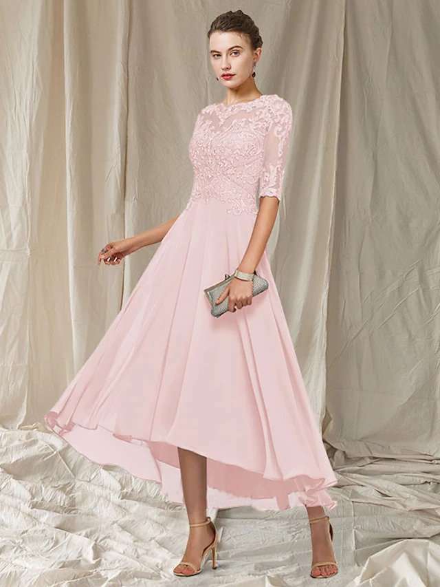 Holt Women's Evening Gown – Refined Long Lace Dress with Flattering Fit for Festive Occasions