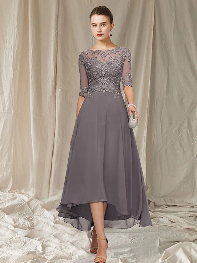 Holt Women's Evening Gown – Refined Long Lace Dress with Flattering Fit for Festive Occasions