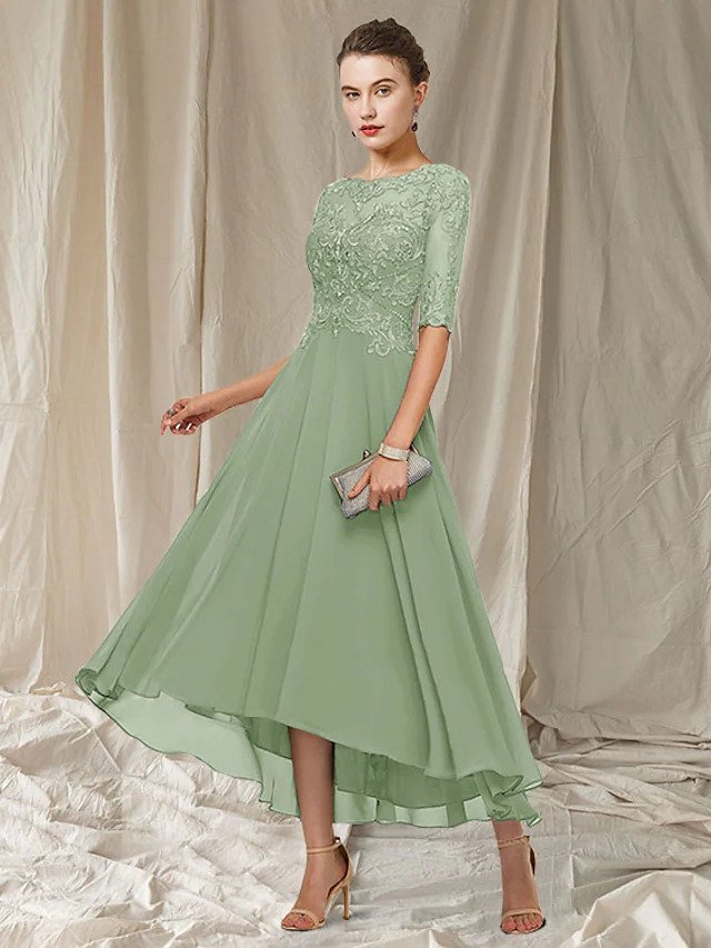 Holt Women's Evening Gown – Refined Long Lace Dress with Flattering Fit for Festive Occasions