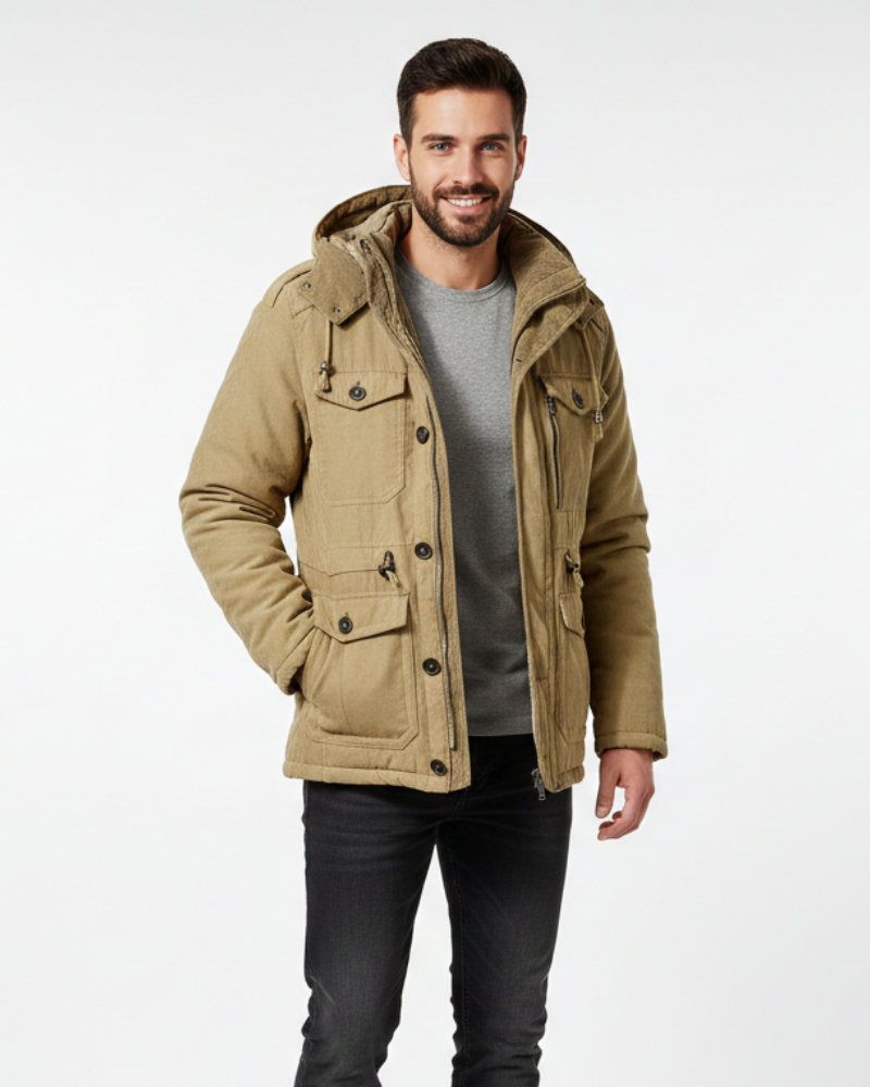 Oakley Waterproof Winter Jacket – Insulating Breathable Coat with Fleece Lining & Hood