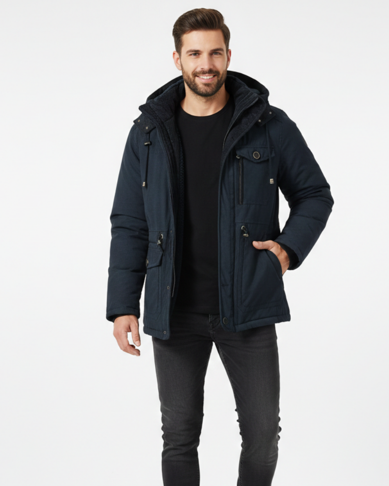 Oakley Waterproof Winter Jacket – Insulating Breathable Coat with Fleece Lining & Hood