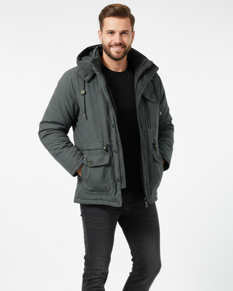 Oakley Waterproof Winter Jacket – Insulating Breathable Coat with Fleece Lining & Hood