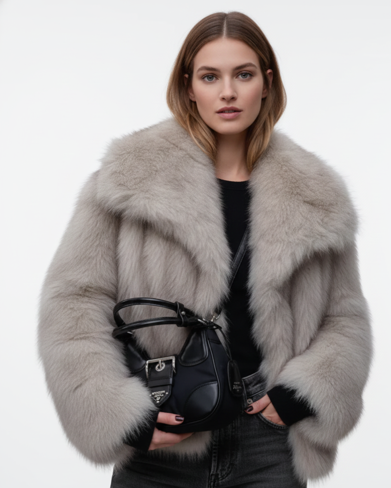Icarus Faux-Fur Coat for Women – Plush & Cozy Winter Jacket with Relaxed, Refined Fit