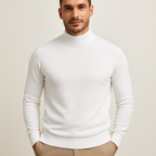 Zinnia Men's Turtleneck Sweater – Premium Soft-Knit Fabric in a Sleek, Contemporary Style