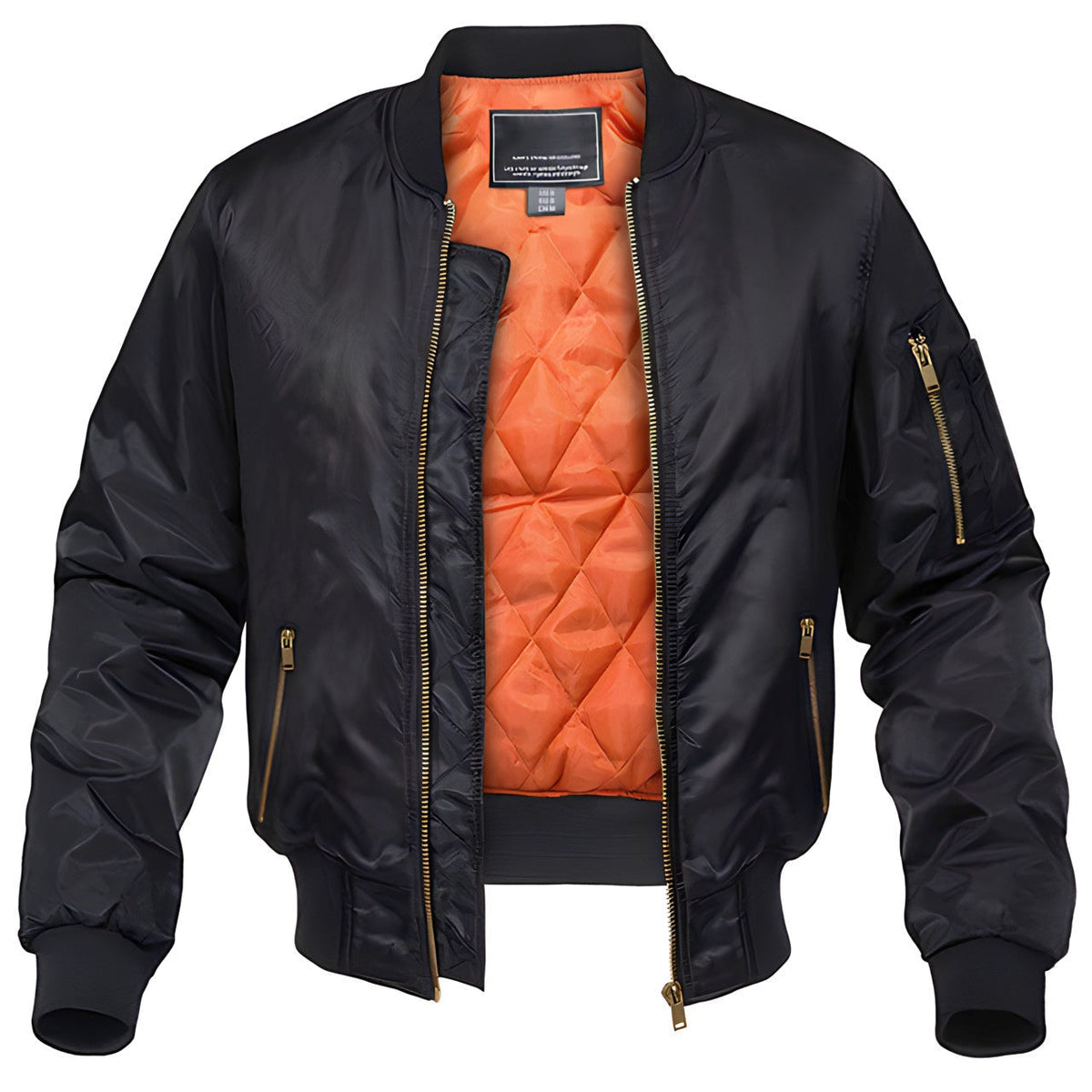 Zaria Men's Aviator Jacket – Sophisticated, Cozy Pilot-Style Bomber, Timeless Look