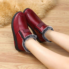 Ines Women's Winter Boots – Cozy Fur Lining, Thermal Warmth & Non-Slip Sole