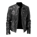 Lachlan Men's Leather Jacket – Sleek & Long-Lasting Bomber with a Modern, Cozy Style