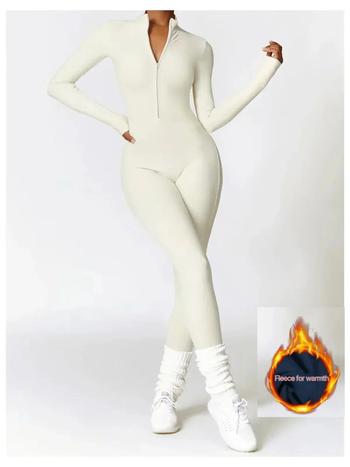Peregrine Women's Winter Onesie – Cozy Fleece-Lined Jumpsuit with Flexible Fabric and Adjustable Neckline