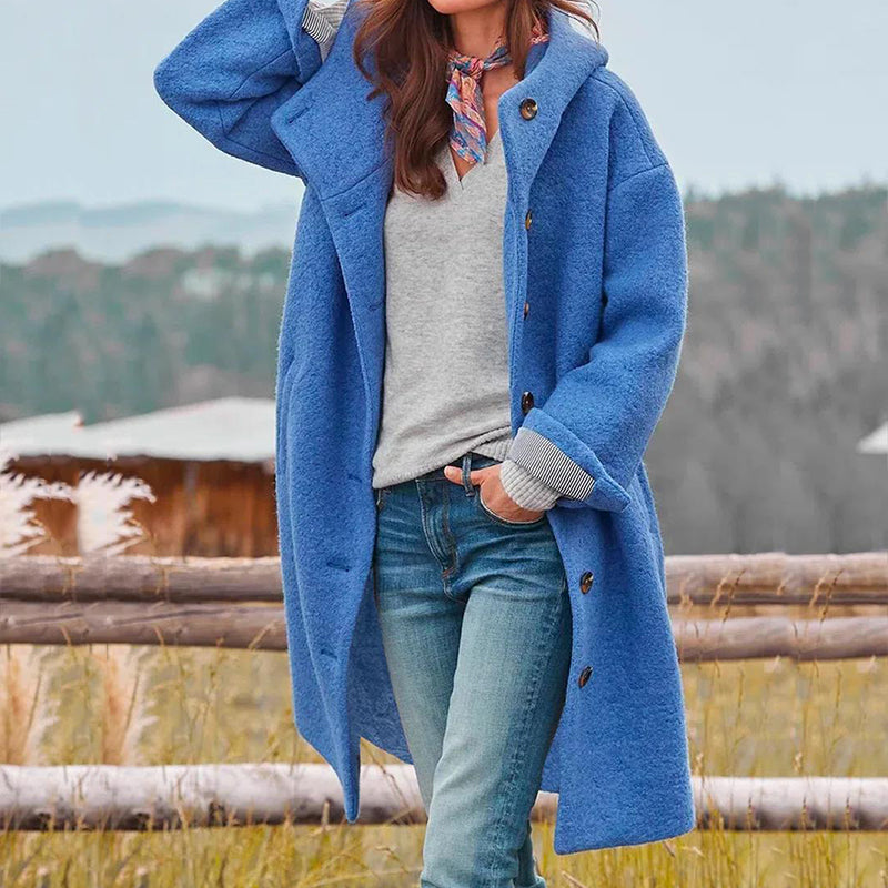 Persia Winter Coat for Women – Cozy Jacket with a Stylish Hood & Flattering Silhouette
