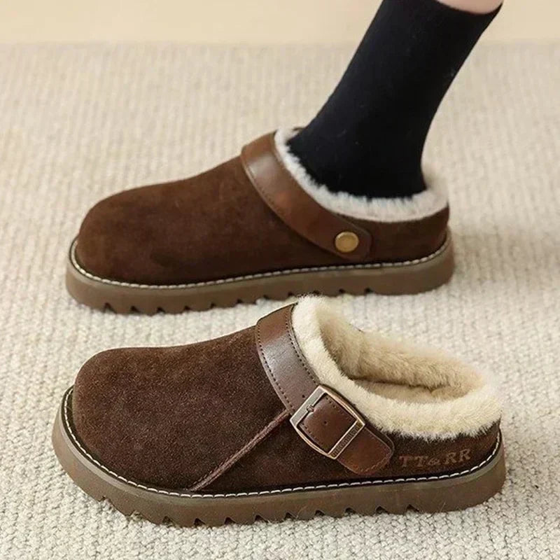 Adalina Women's Cozy Clogs – Lightweight Winter Comfort with Cozy Lining & Casual Style