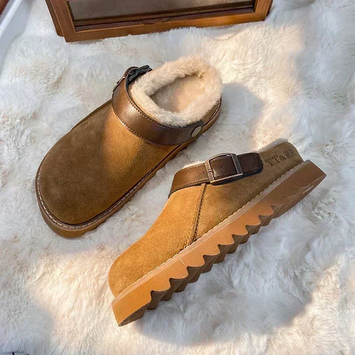 Adalina Women's Cozy Clogs – Lightweight Winter Comfort with Cozy Lining & Casual Style