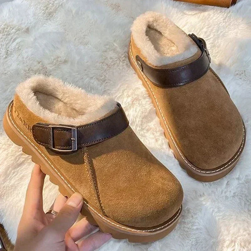Adalina Women's Cozy Clogs – Lightweight Winter Comfort with Cozy Lining & Casual Style