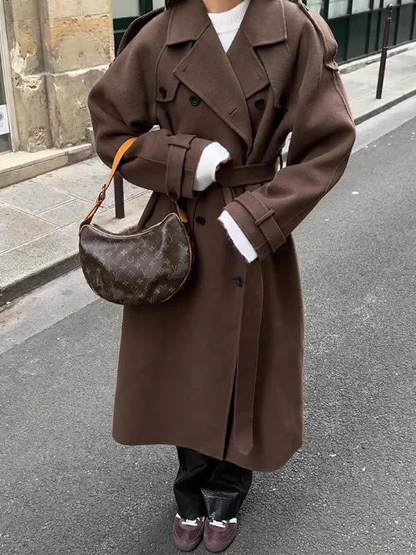 Xavier Women's Wool Coat – Refined, Cozy Coat with a Timeless Winter Style