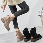 Ophira Women's Winter Boots – Cozy Soft-Suede Boots with Cozy Lining & Non-Slip Sole
