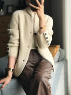Draven Women's Cardigan – Gentle Cashmere Button-Front Sweater with a Timeless Refined Cut