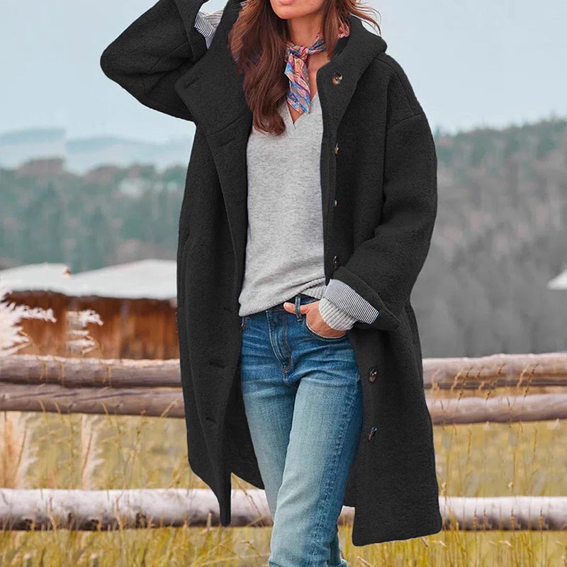 Persia Winter Coat for Women – Cozy Jacket with a Stylish Hood & Flattering Silhouette