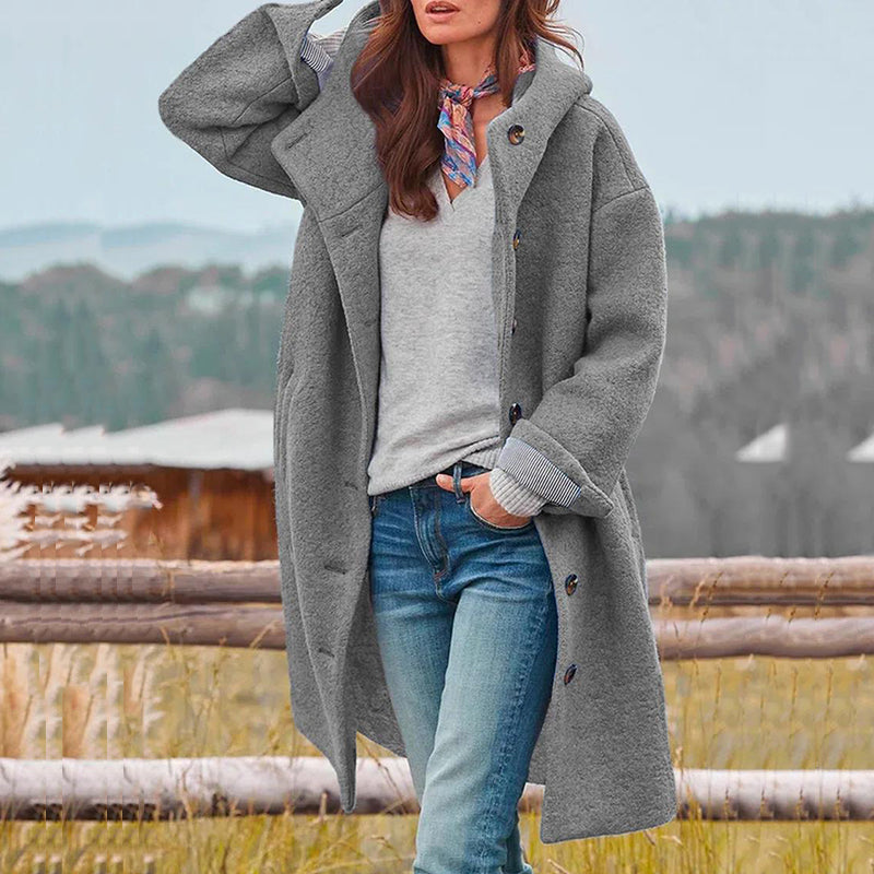 Persia Winter Coat for Women – Cozy Jacket with a Stylish Hood & Flattering Silhouette