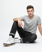 Quade Men's Leather Boots – Sophisticated, All-Day Comfort with a Long-Lasting Sole