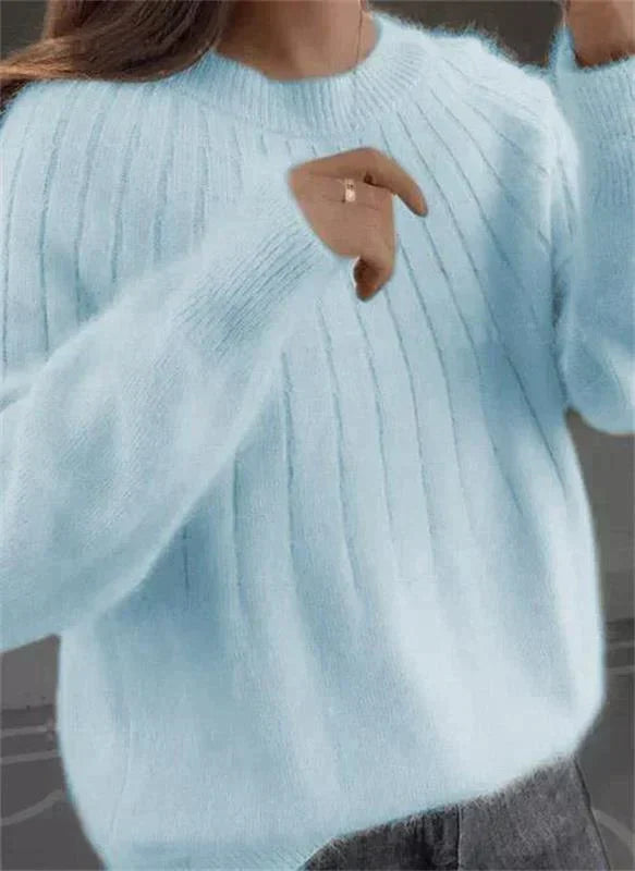 Bram Women's Cashmere Sweater – Plush 100% Cashmere Knit in a Chic, Contemporary Style