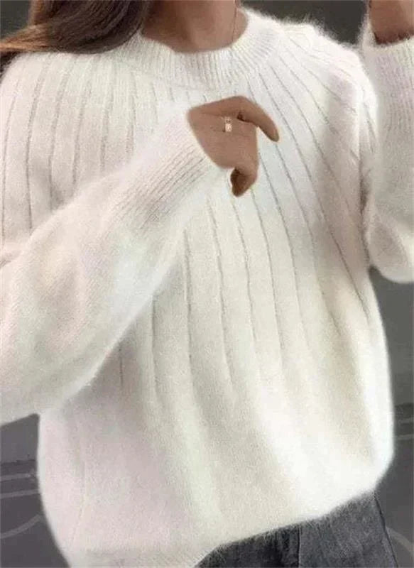 Bram Women's Cashmere Sweater – Plush 100% Cashmere Knit in a Chic, Contemporary Style