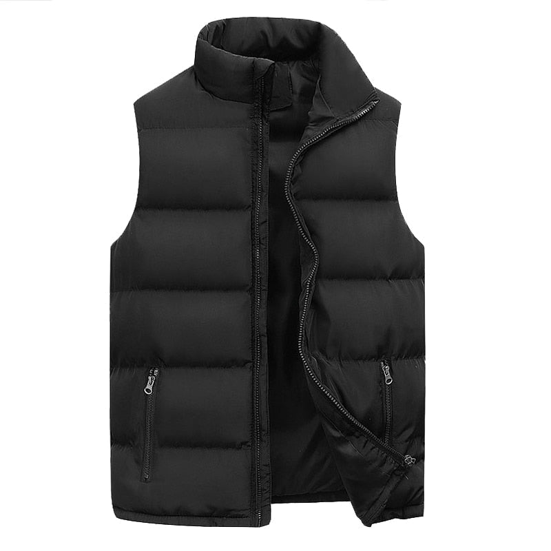 Thea Men's Vest – Sophisticated Quilted Bodywarmer with Insulating Lining & Zippered Pockets