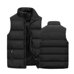 Thea Men's Vest – Sophisticated Quilted Bodywarmer with Insulating Lining & Zippered Pockets