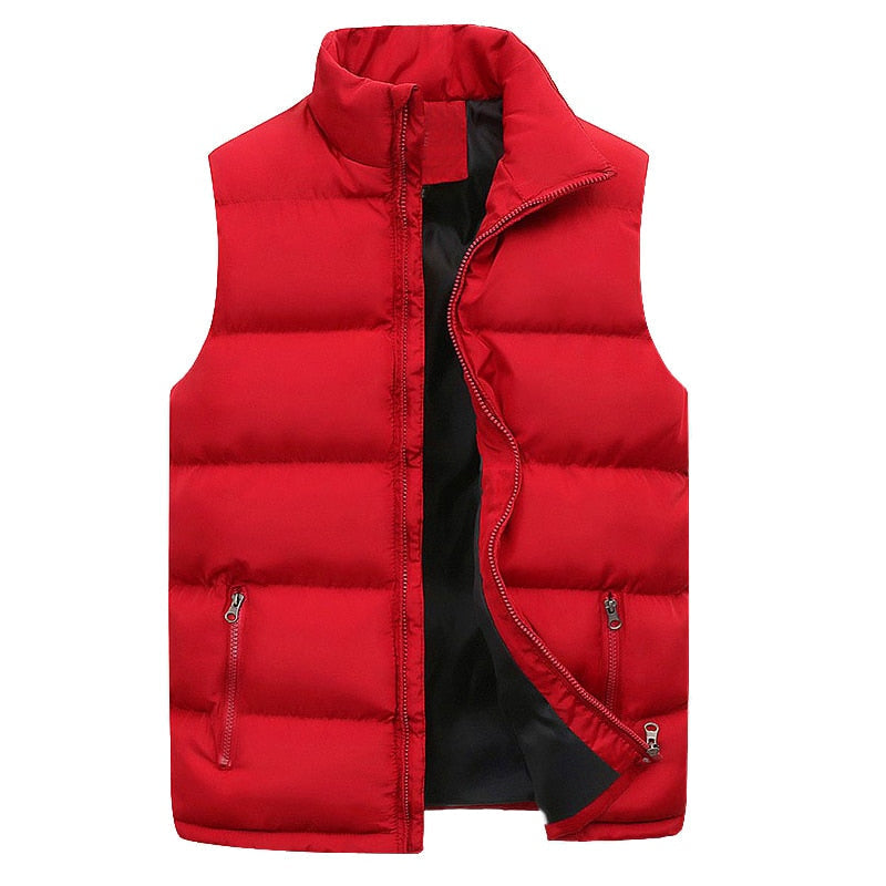 Thea Men's Vest – Sophisticated Quilted Bodywarmer with Insulating Lining & Zippered Pockets