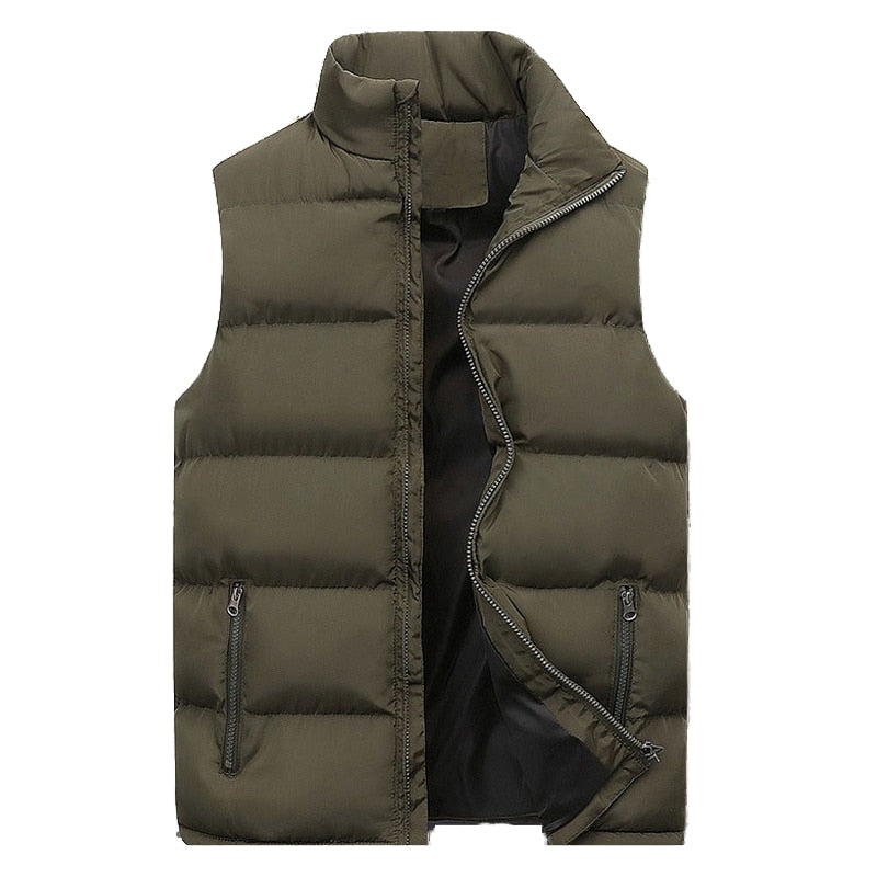 Thea Men's Vest – Sophisticated Quilted Bodywarmer with Insulating Lining & Zippered Pockets