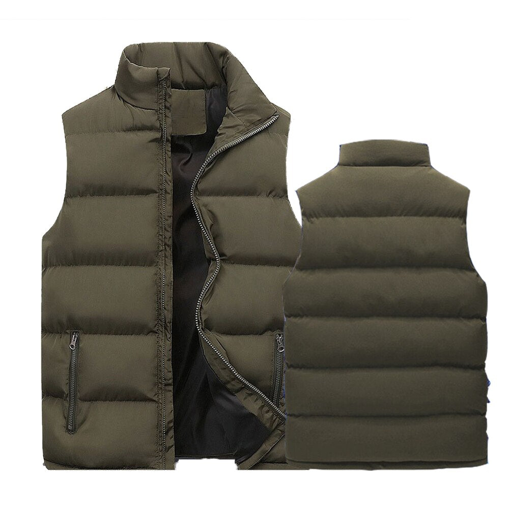 Thea Men's Vest – Sophisticated Quilted Bodywarmer with Insulating Lining & Zippered Pockets