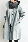 Yseult Women's Raincoat – Urban Waterproof with Oversized Breathable Hood