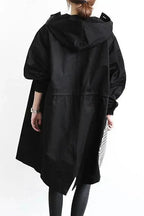 Yseult Women's Raincoat – Urban Waterproof with Oversized Breathable Hood