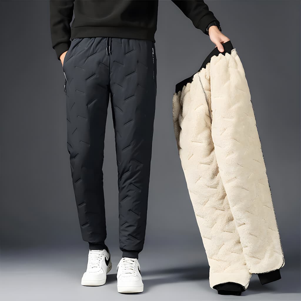 Nadette Women's Thermal Pants – Waterproof Winter Joggers with Gentle Fleece Lining & Handy Pockets