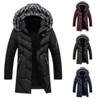 Vaughn Men's Winter Coat – Cozy Insulation, Water-Repellent Fabric & Adjustable Hood