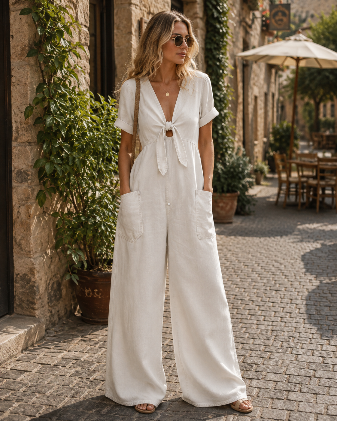 Barrick Women's Denim Jumpsuit – Gentle Fabric, Flattering Fit & Versatile Style