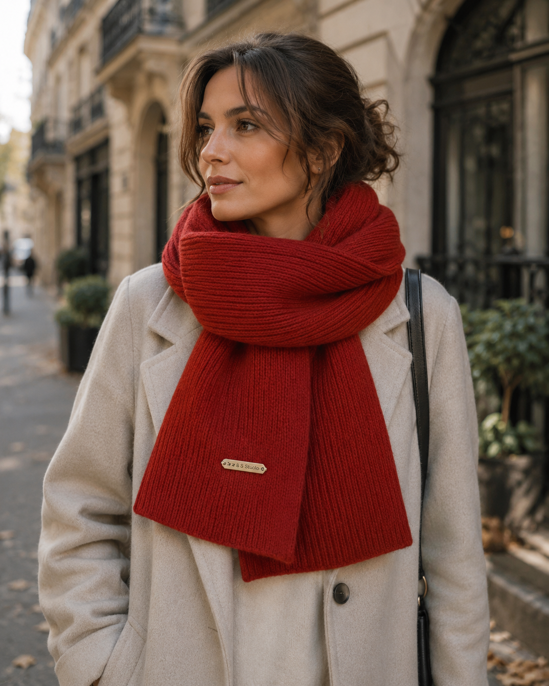 Thorne Women's Cashmere-Blend Scarf – Gentle, Insulating & Versatile Seasonal Accessory