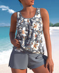 Dashiell Women's Tankini – Cozy 2-Piece Swimsuit with Padded Cups & Flattering Fit