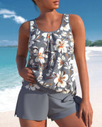 Dashiell Women's Tankini – Cozy 2-Piece Swimsuit with Padded Cups & Flattering Fit