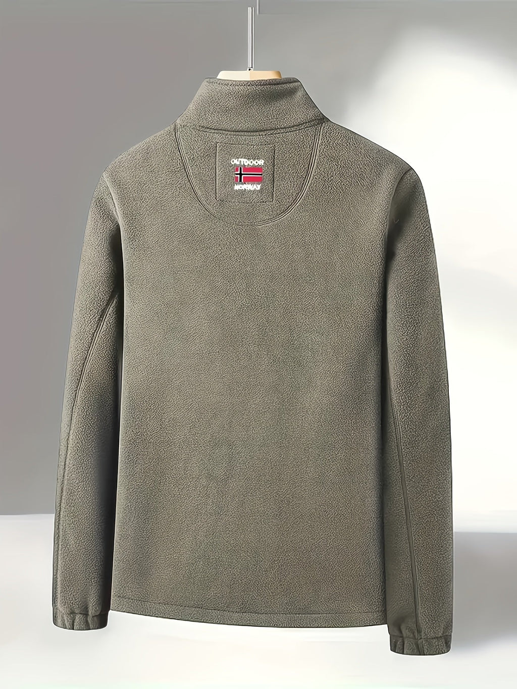 Yolanda Men's Outdoor Fleece Jacket – Plush, Lightweight Warmth with a Protective Collar