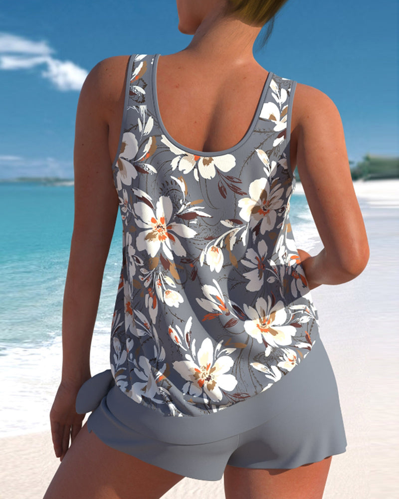 Dashiell Women's Tankini – Cozy 2-Piece Swimsuit with Padded Cups & Flattering Fit