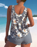 Dashiell Women's Tankini – Cozy 2-Piece Swimsuit with Padded Cups & Flattering Fit