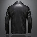 Quinn Men's Premium Leather Jacket – Timeless Style, Built to Last & Refined