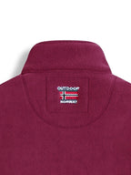 Yolanda Men's Outdoor Fleece Jacket – Plush, Lightweight Warmth with a Protective Collar