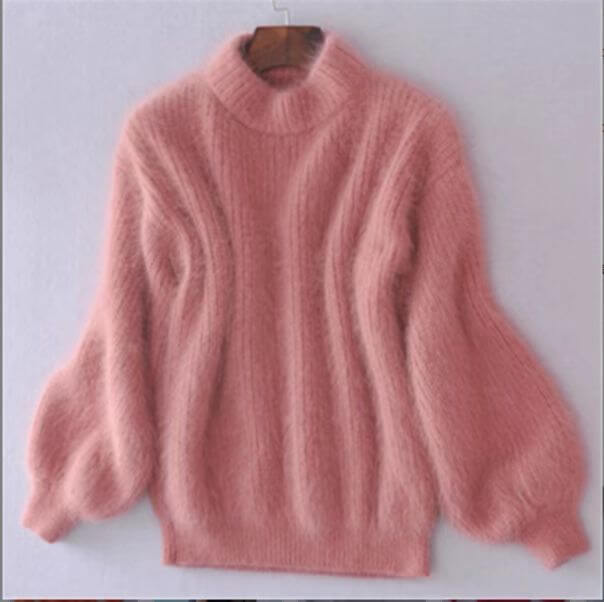 Hadrian Women's Sweater – Loose-Knit Wool Pullover, Cozy & Refined with a Modern Style