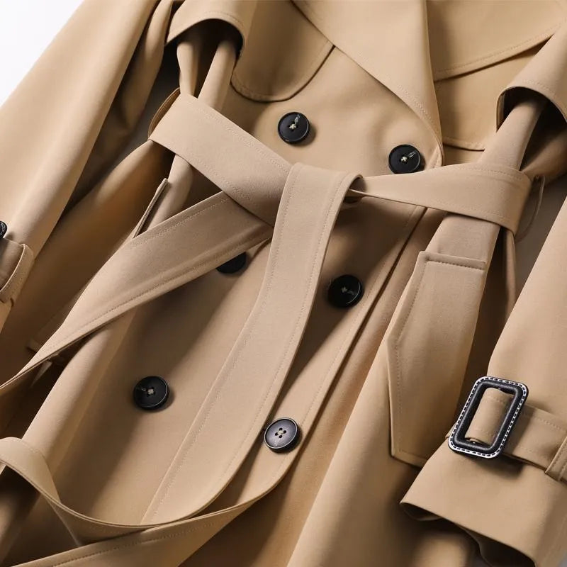 Alaric Women's Trench Coat – Chic, Versatile Long Coat Built for Every Season