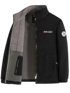 Yolanda Men's Outdoor Fleece Jacket – Plush, Lightweight Warmth with a Protective Collar