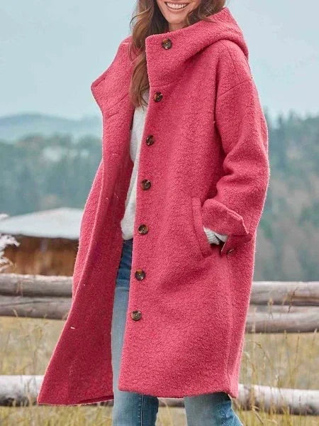 Tobias Women's Gentle Wool Coat – Stylish, Insulating & Versatile for Winter
