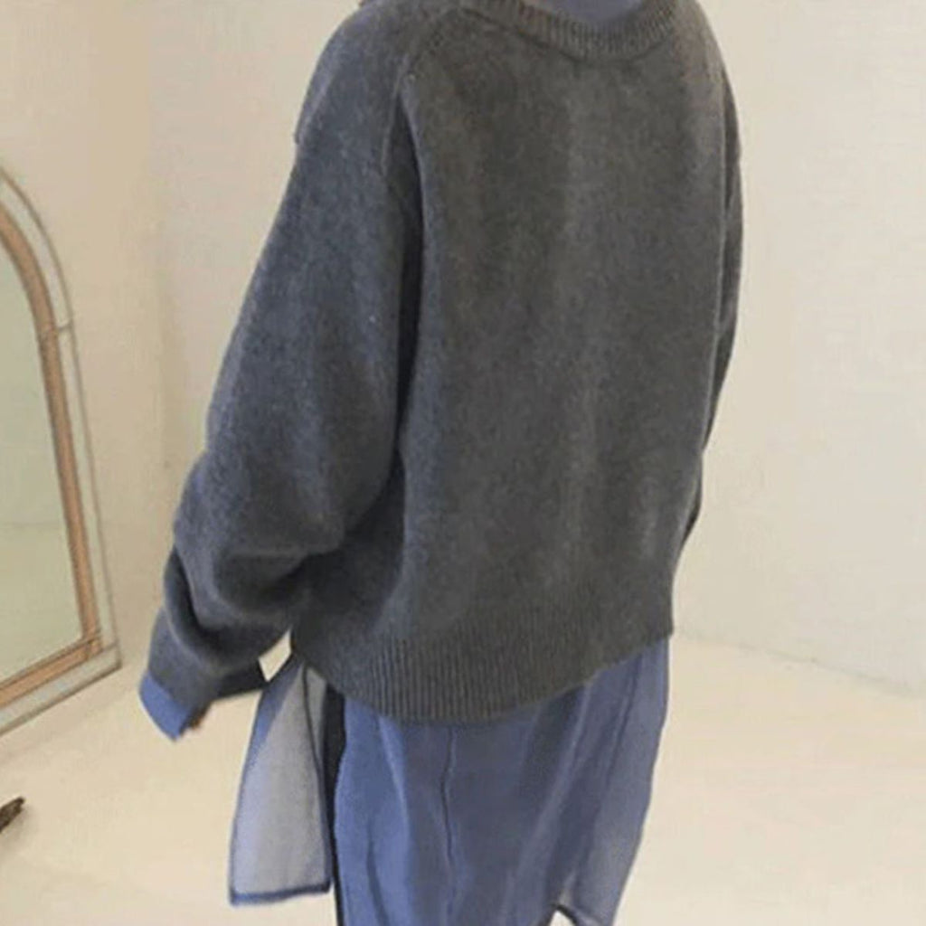 Corinne Women's Cashmere Sweater – Plush, Insulating, Breathable Knit for Fall