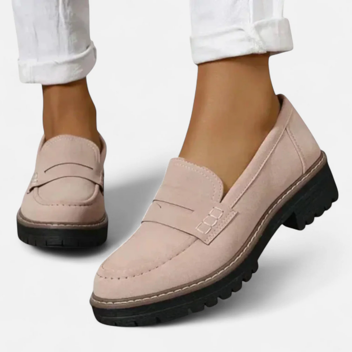 Ulysses Women's Loafers – Cozy Shoes with Arch Support & Refined Style
